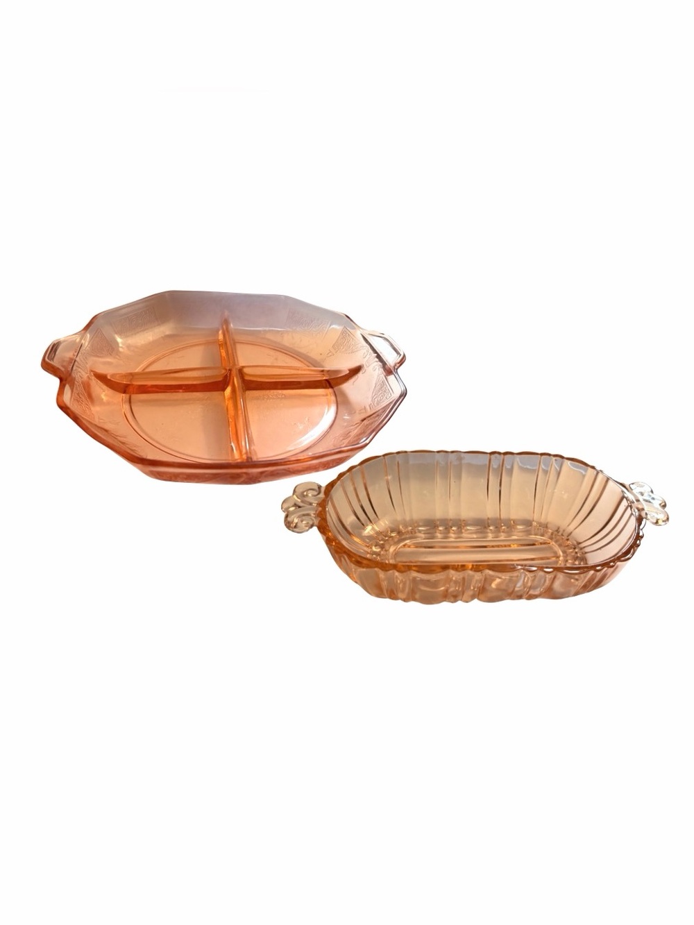 Vintage Anchor Hocking Pink Depression Glass Bundle